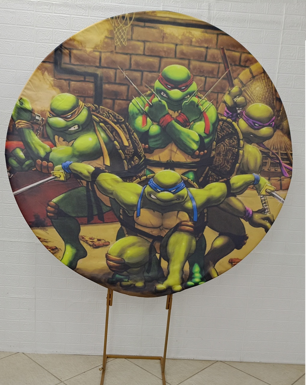 Painel As Tartarugas Ninja - Jetibà Festas