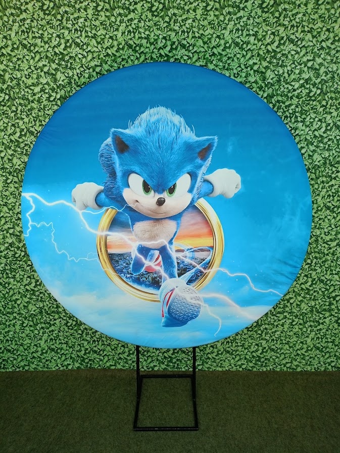 Painel Sonic - Jetibà Festas