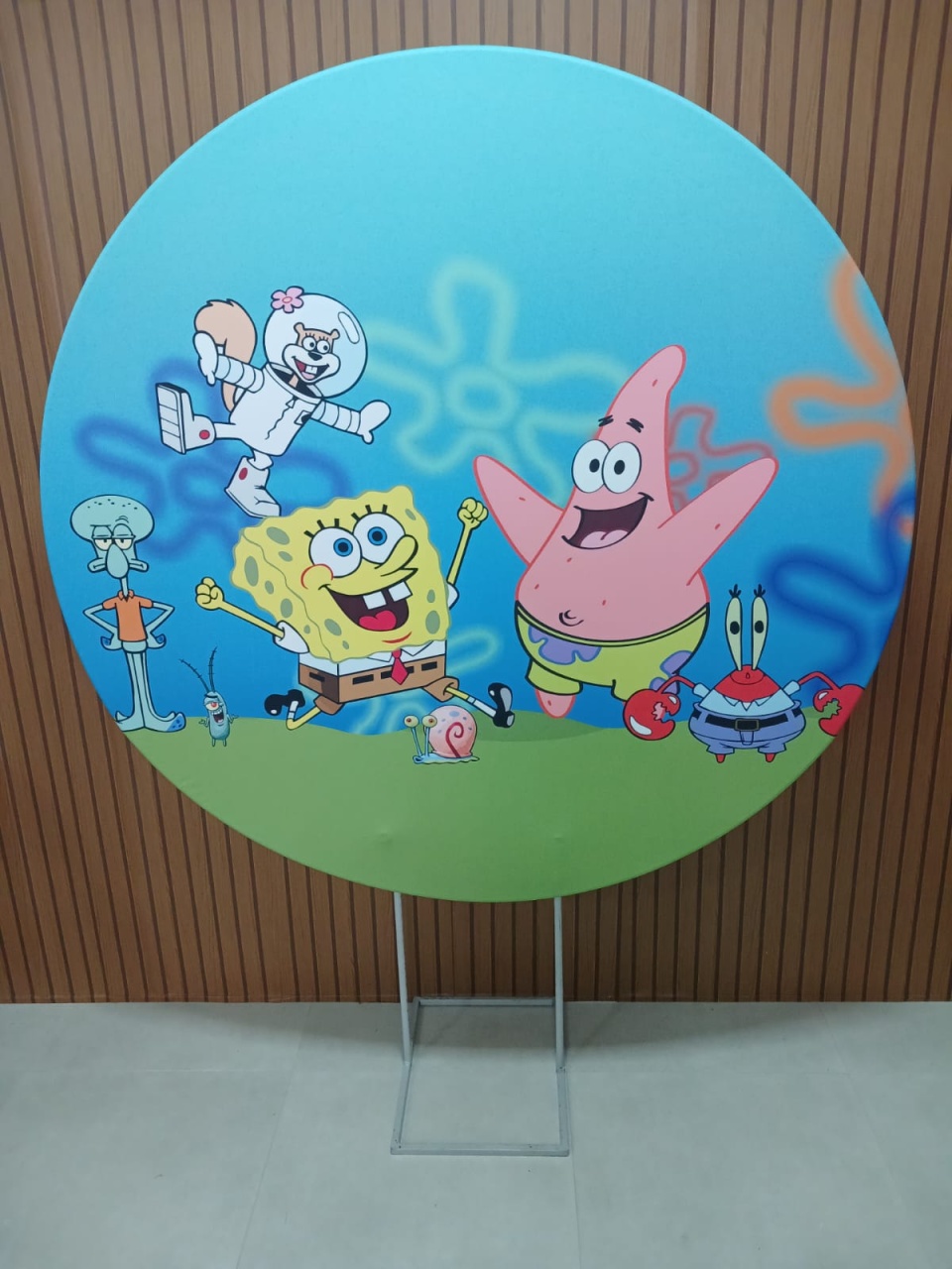 Painel Boby Esponja  - Jetibà Festas