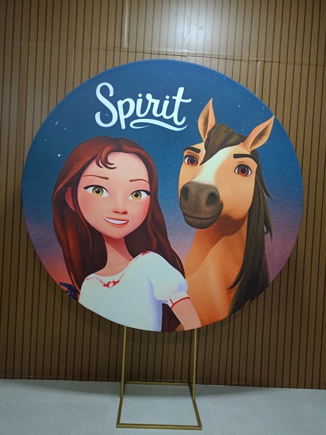 Painel Spirit - Jetibà Festas