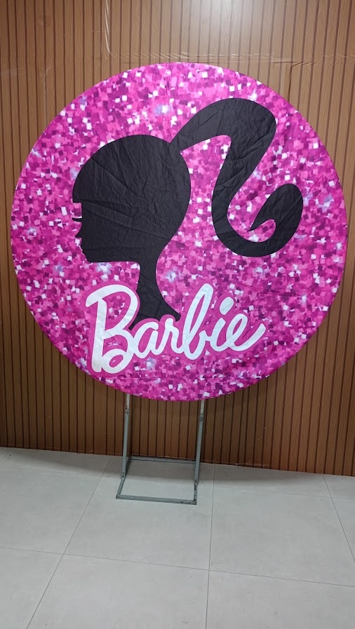 Painel Barbie 3 - Jetibà Festas