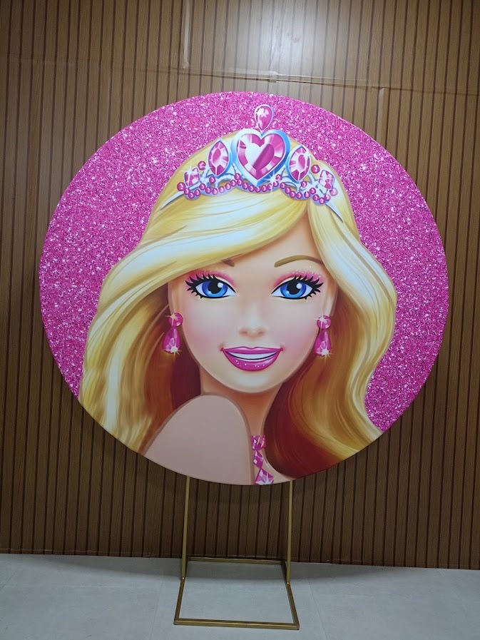 Painel Barbie 02 - Jetibà Festas