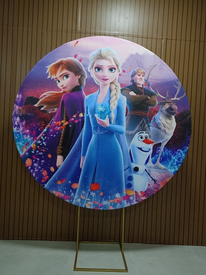 Painel Frozen 2 - Personagens - Jetibà Festas