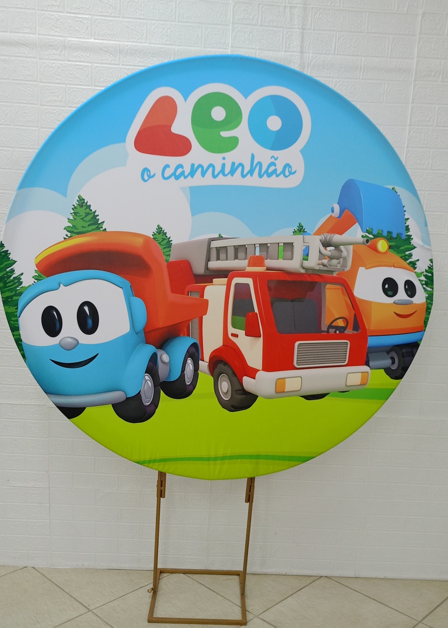 Painel Leo O Caminhão  - Jetibà Festas