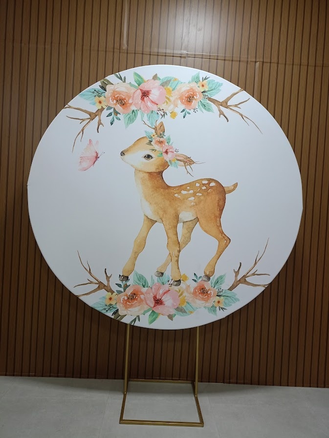 Painel Bosque - Jardim  - Jetibà Festas