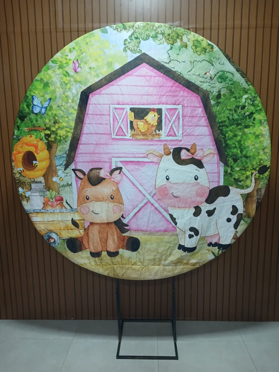 Painel Fazendinha  - Jetibà Festas