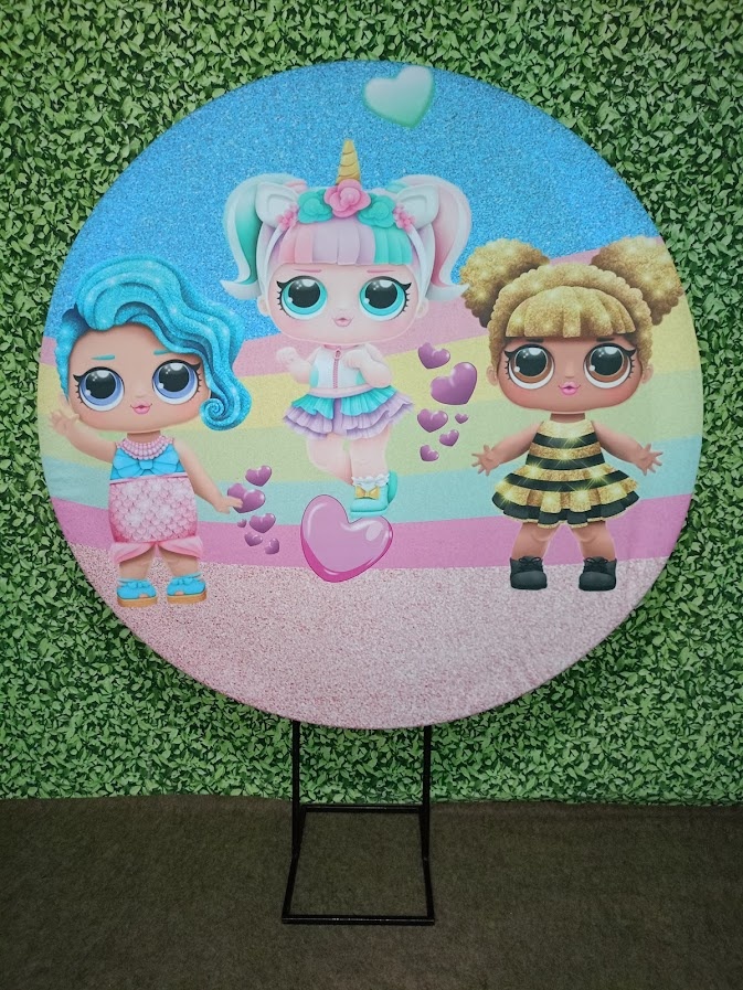 Painel Lol Coração  - Jetibà Festas