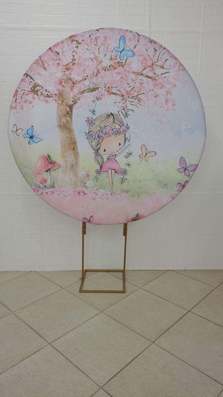 Painel Jardim Encantado Menininha - Menina - Jetibà Festas