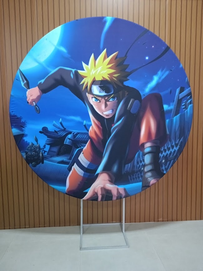 Painel Naruto  - Jetibà Festas