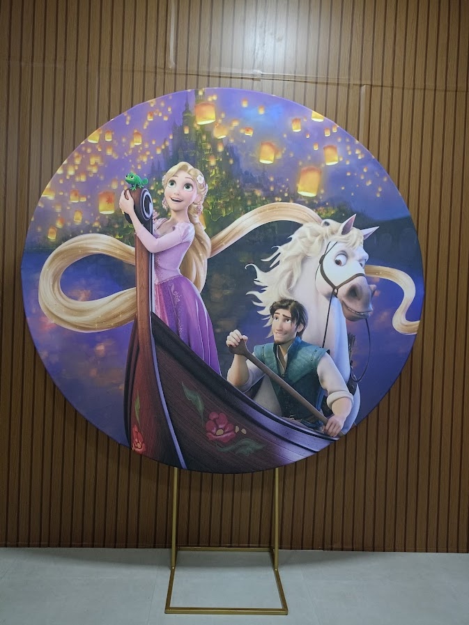 Rapunzel 2- Personagens - Jetibà Festas