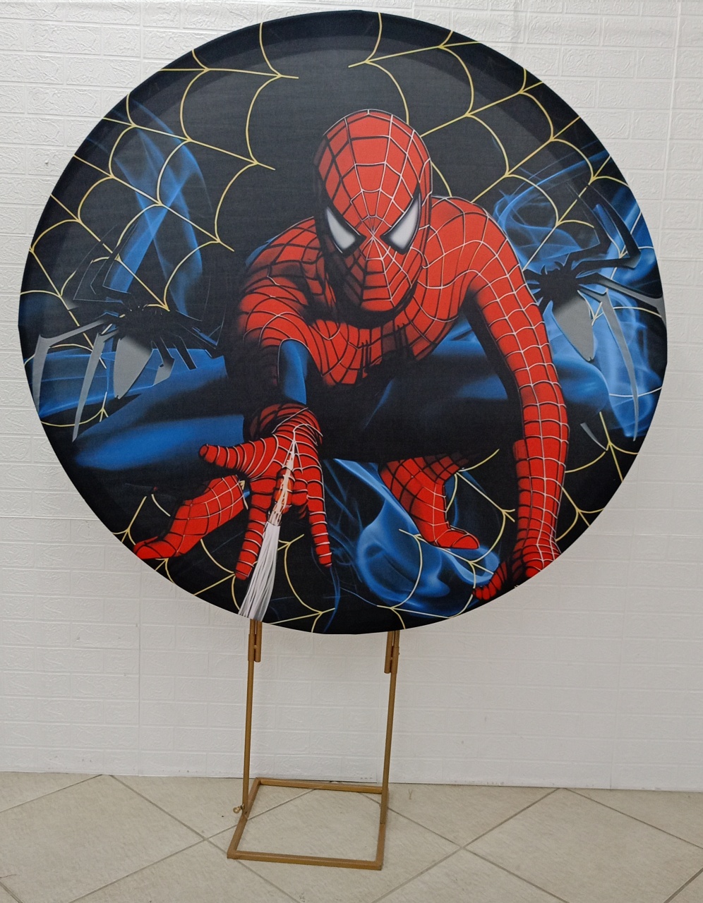 Painel Homem Aranha  - Jetibà Festas