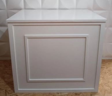 Mesa Moldura Branca - Vivi Festeira