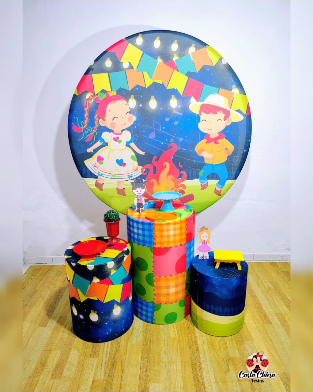 Kit Essencial Arraial Caipirinha - CARLA CHIESA FESTAS