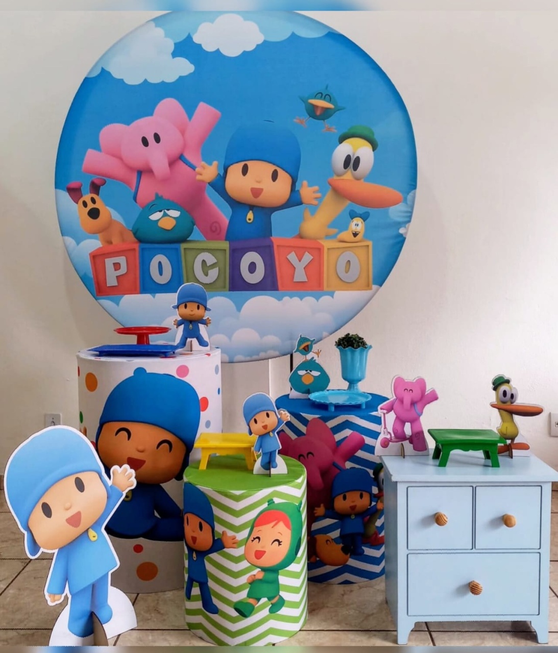 Kit Diamante Pocoyo - CARLA CHIESA FESTAS