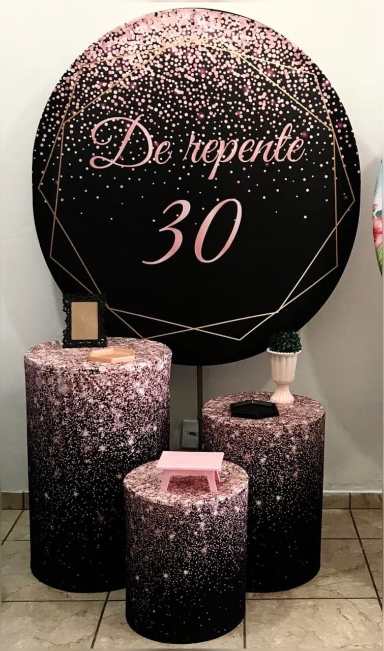 Kit Prata de Repente 30 Glitter  - CARLA CHIESA FESTAS
