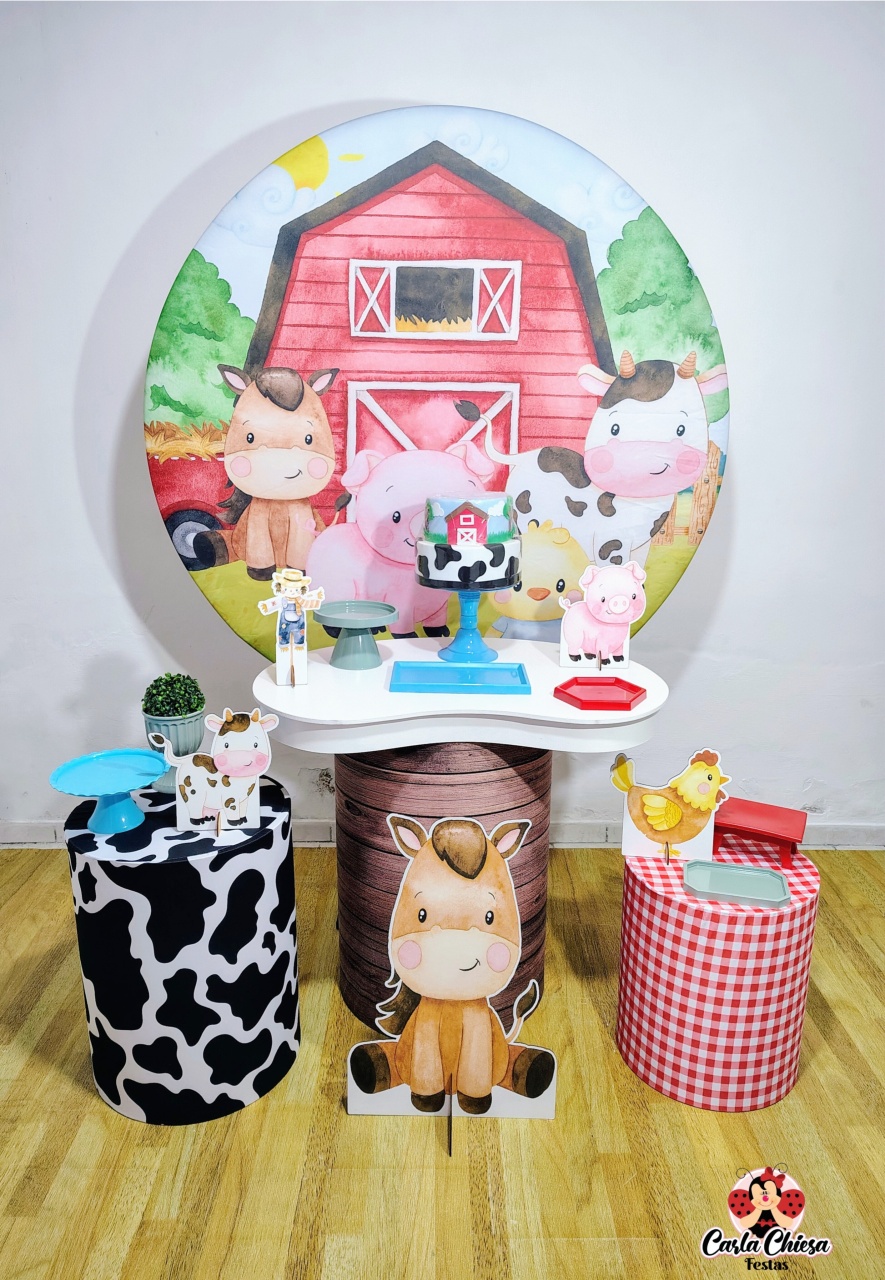 Kit Orgânico P - Fazendinha - CARLA CHIESA FESTAS