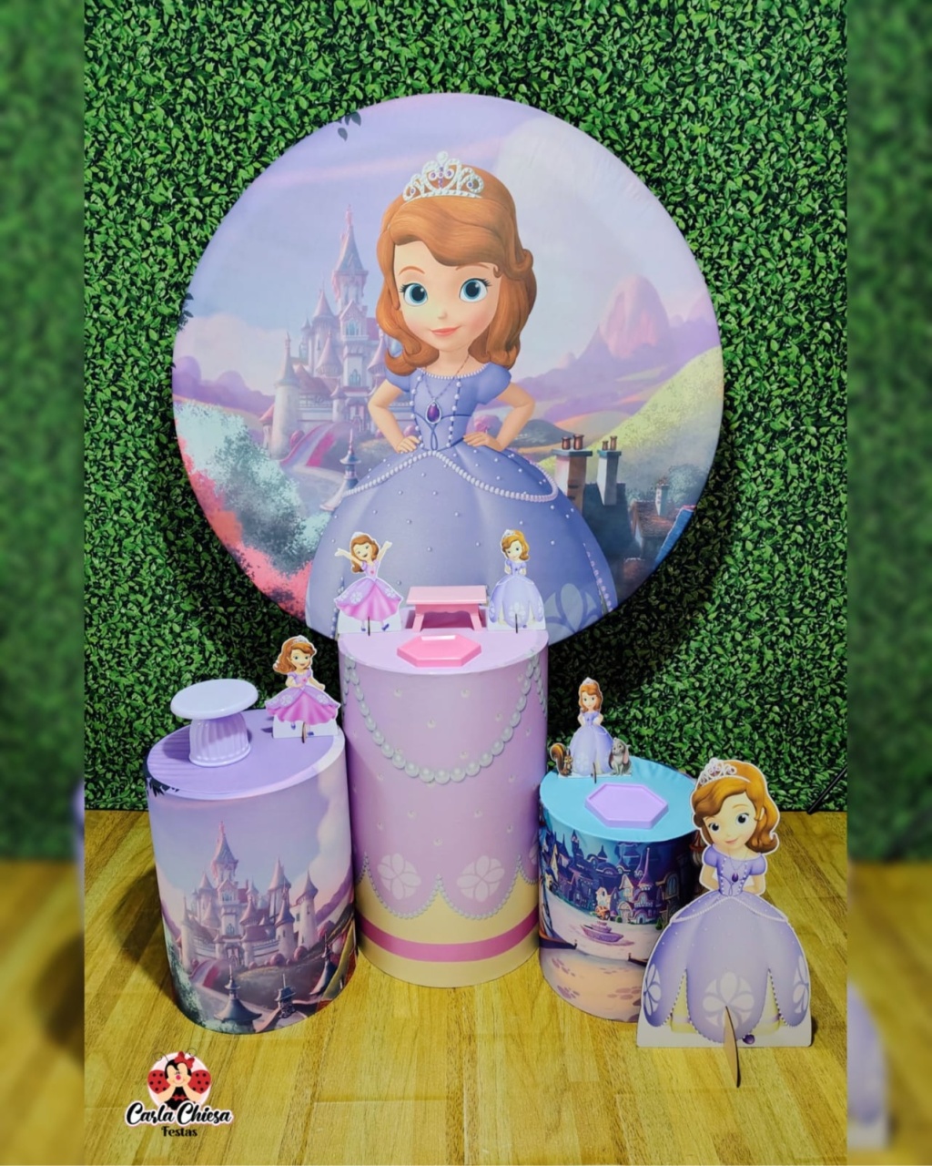 Kit Essencial Princesa Sofia - CARLA CHIESA FESTAS