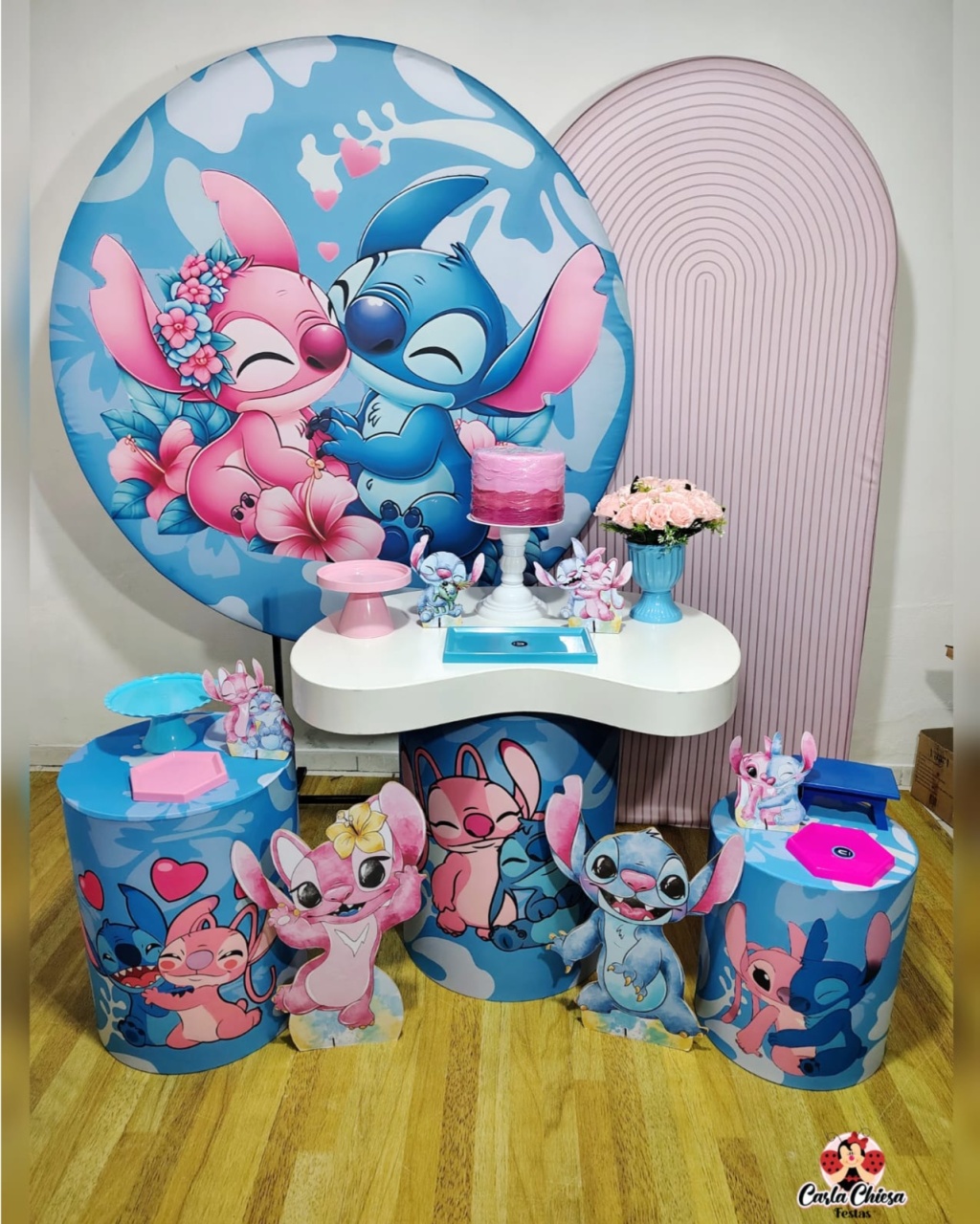 Linha Organica Stitch E Angel 2 - CARLA CHIESA FESTAS