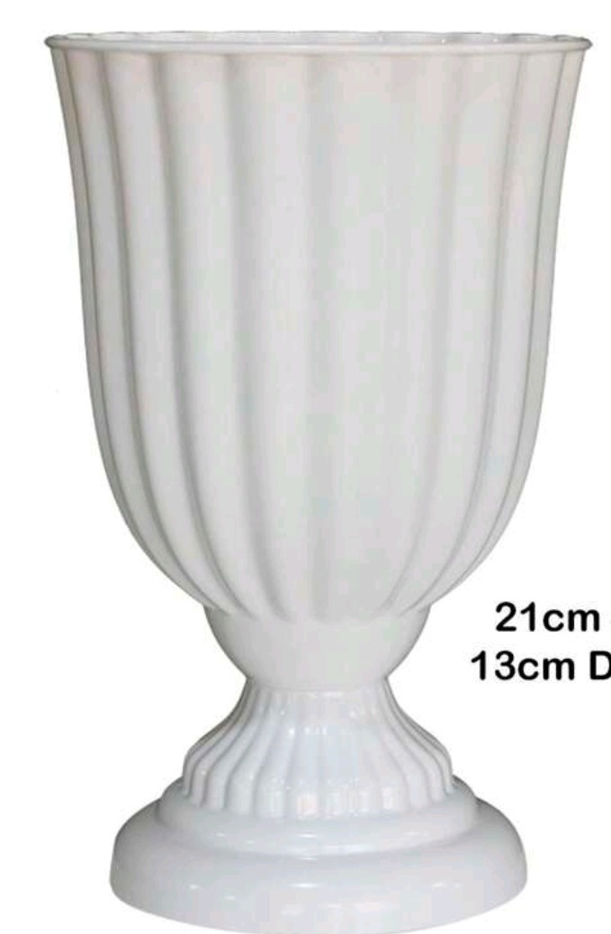 Vaso Dubai Branco - CARLA CHIESA FESTAS