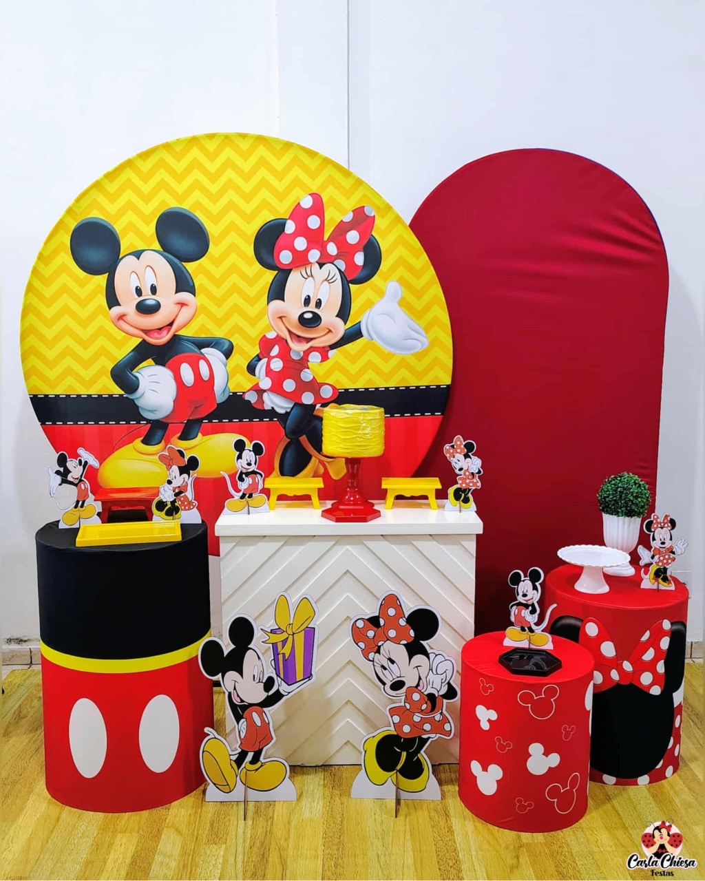 Kit Esmeralda Mickey E Minnie - CARLA CHIESA FESTAS