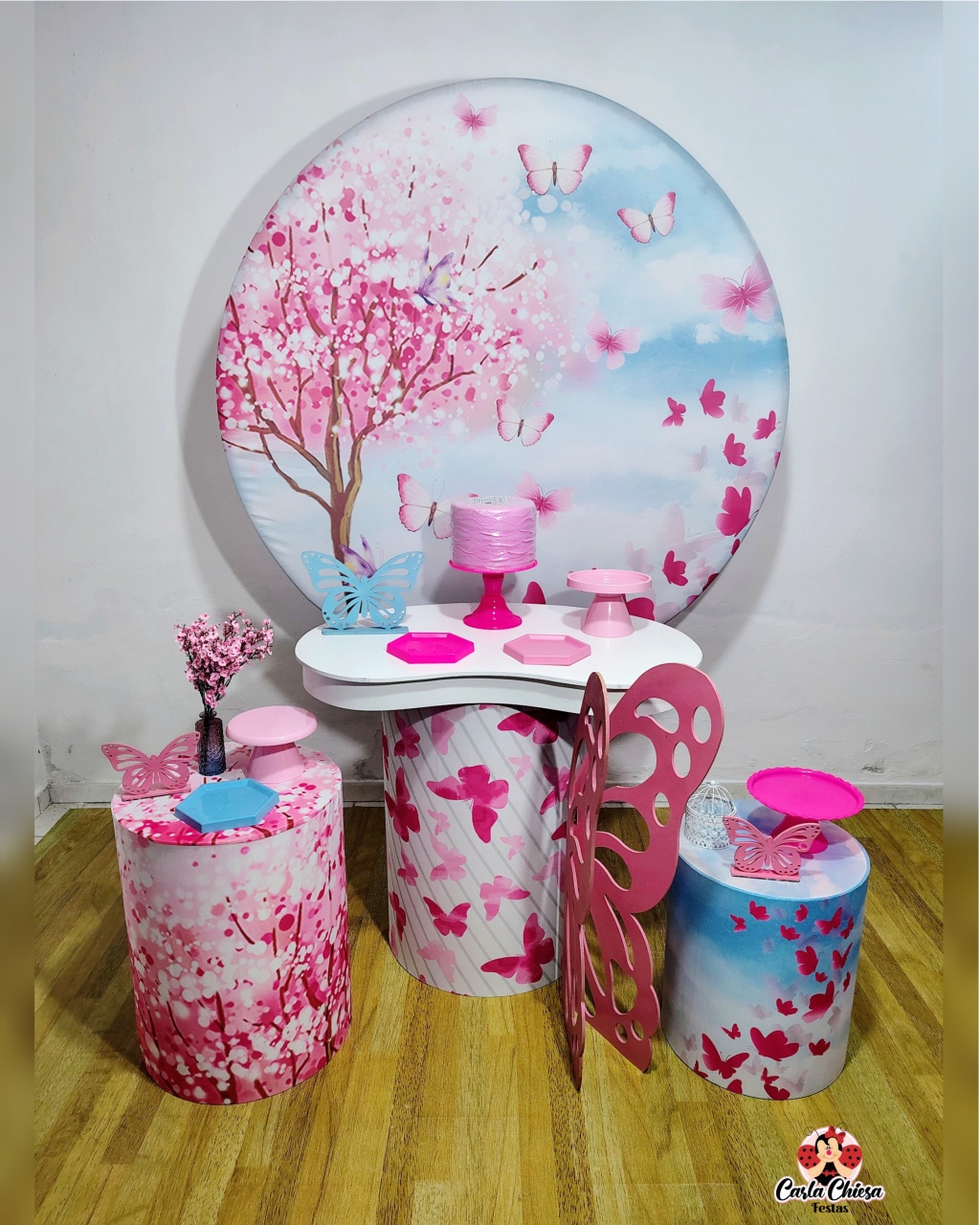 Linha Orgânica P - Jardim Floral Cerejeira - CARLA CHIESA FESTAS