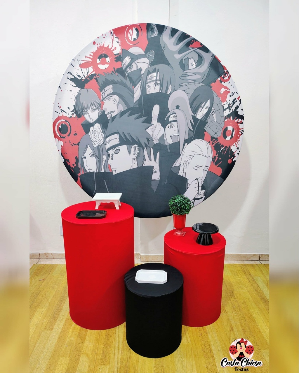 Kit Prata Akatsuki - CARLA CHIESA FESTAS