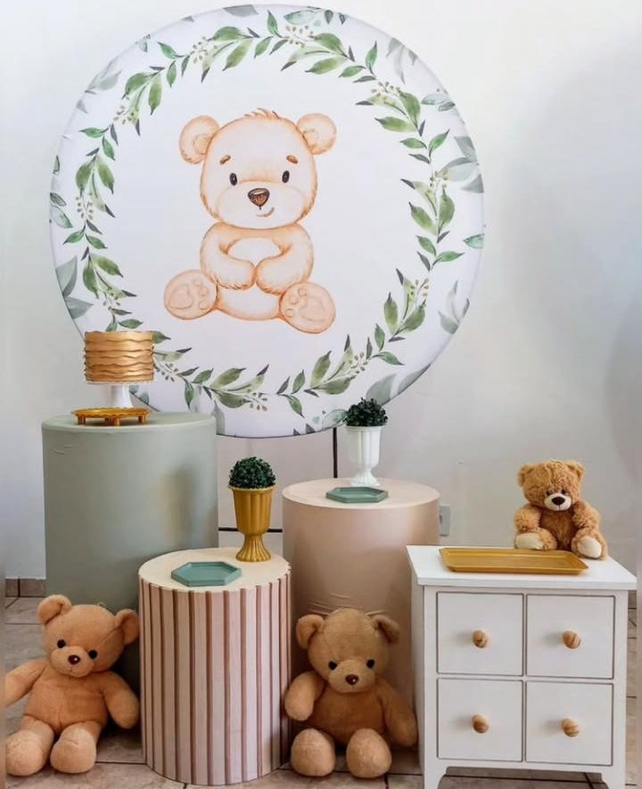 Kit Diamante Urso Verde  - CARLA CHIESA FESTAS