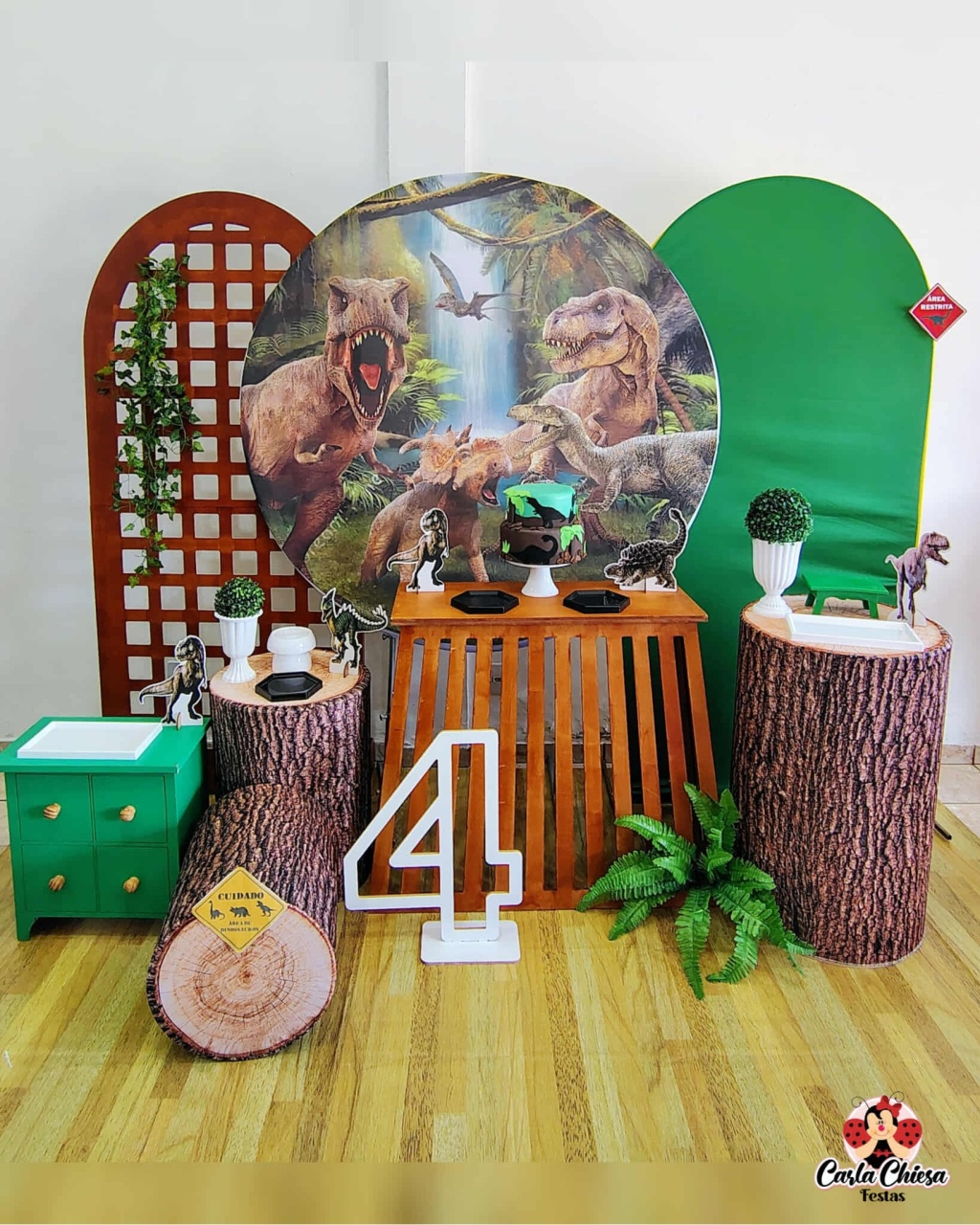 Kit Premium Dinossauros - CARLA CHIESA FESTAS