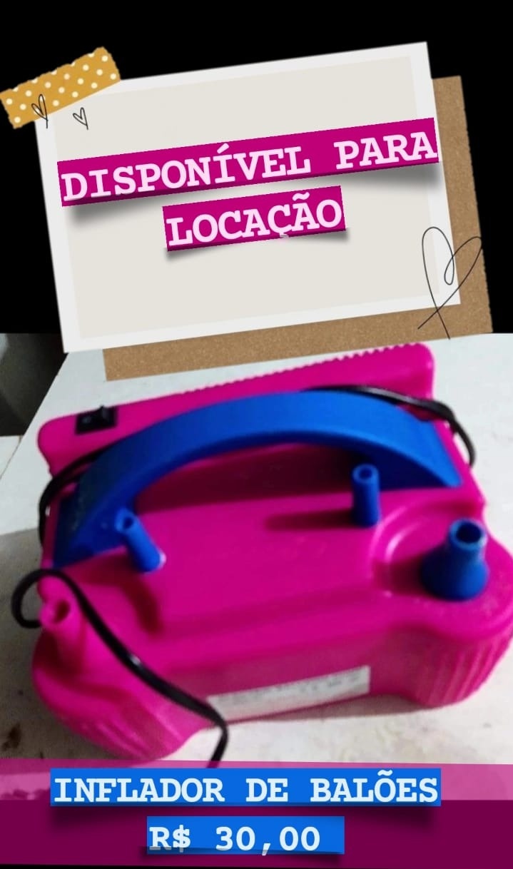 Inflador Balão  - CARLA CHIESA FESTAS