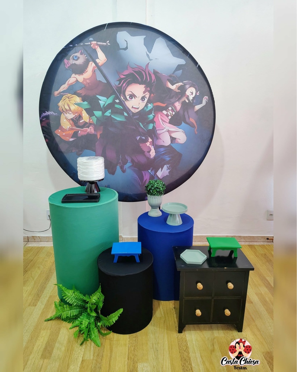 Kit Diamante Demon Slayer - CARLA CHIESA FESTAS