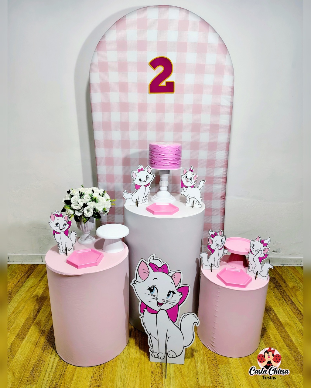 Kit Celebre Gatinha Marie  - CARLA CHIESA FESTAS