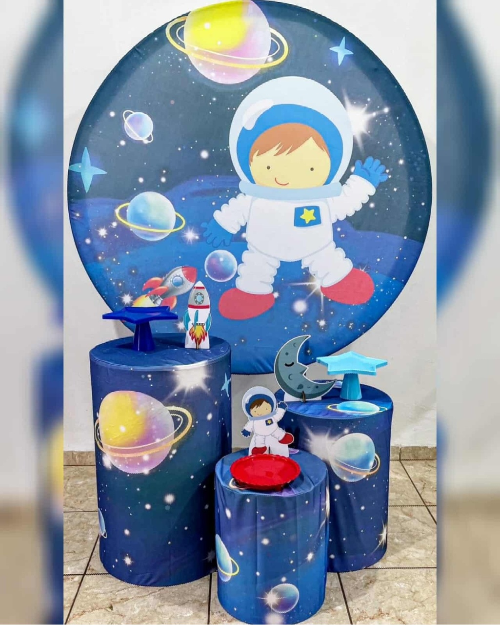 Kit Prata Astronauta  - CARLA CHIESA FESTAS