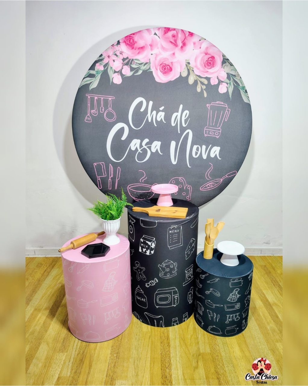 Kit Essencial Chá Casa Nova 1 - CARLA CHIESA FESTAS