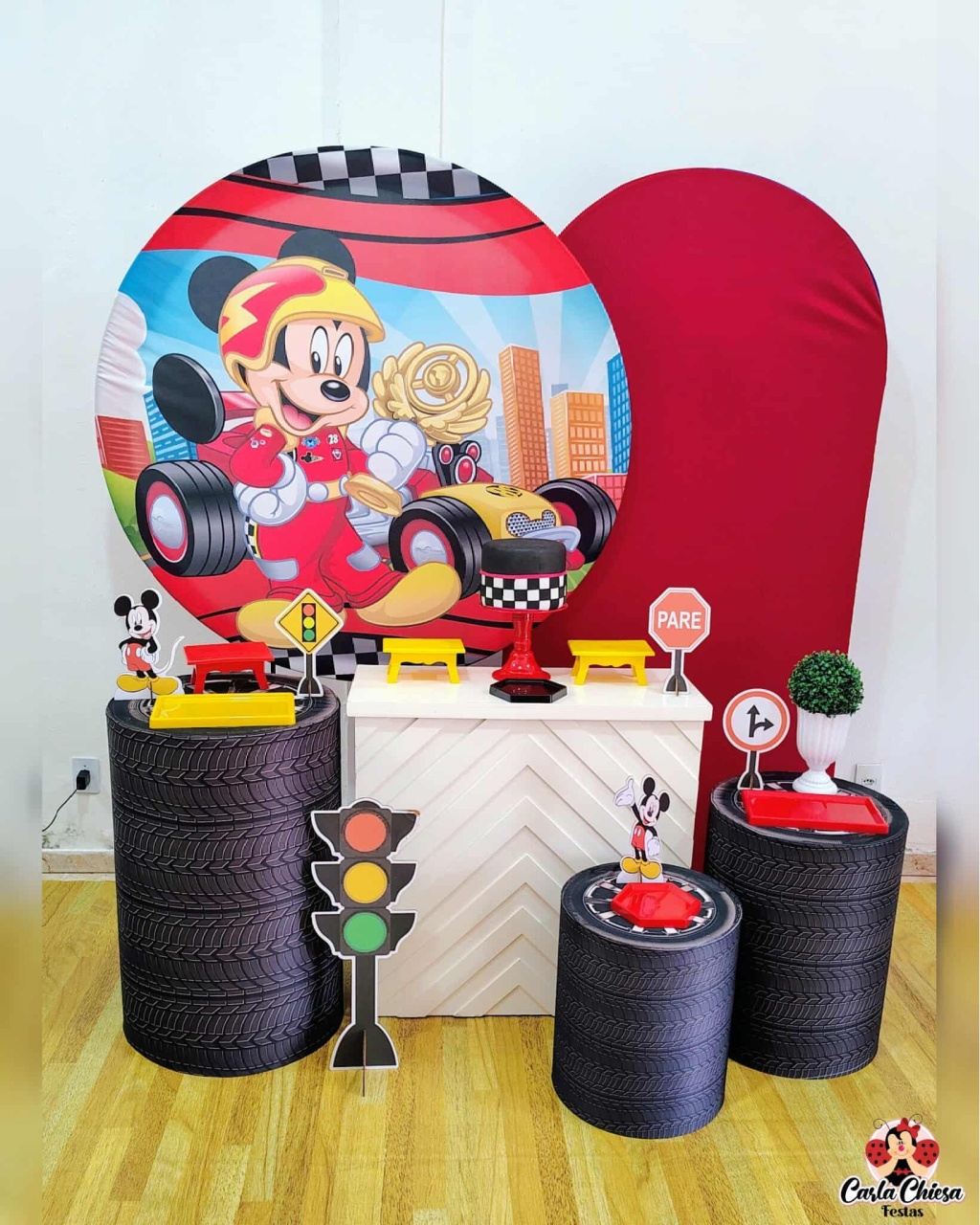 Kit Esmeralda Mickey S.rodas - CARLA CHIESA FESTAS