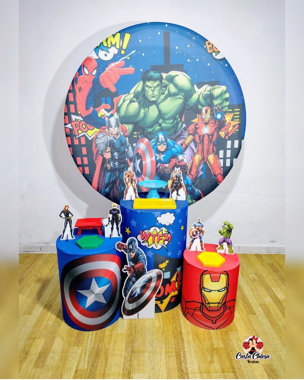 Kit Essencial Vingadores - CARLA CHIESA FESTAS