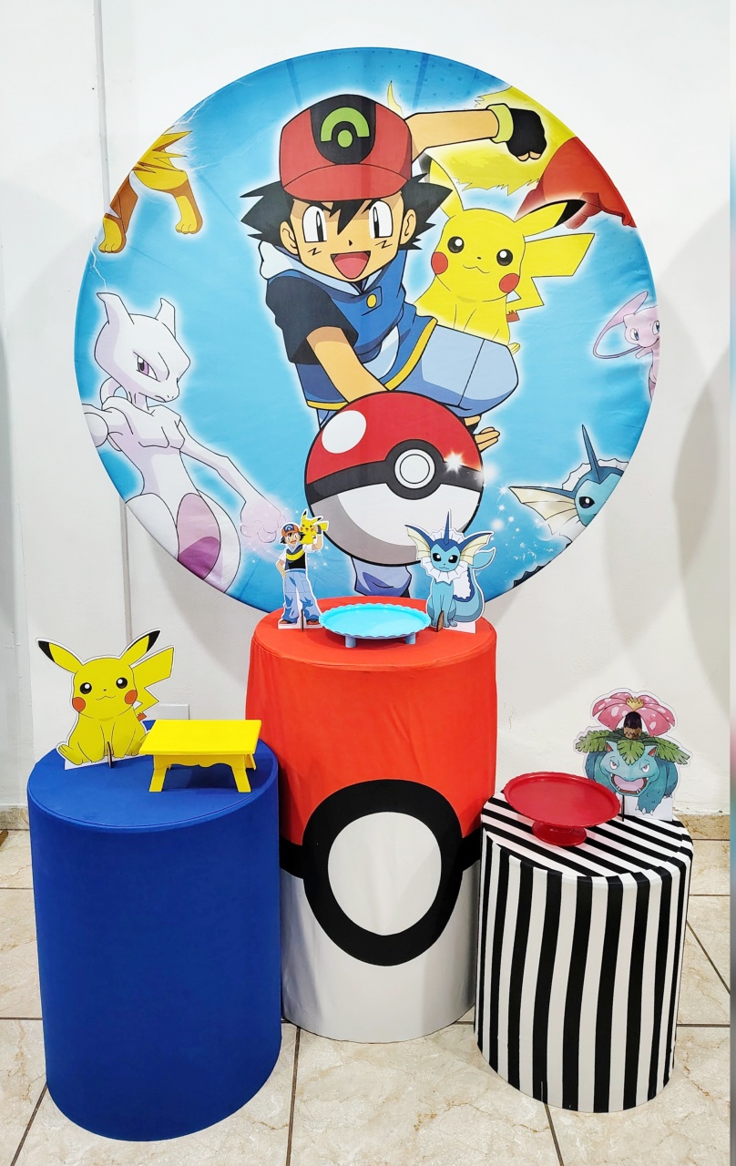 Kit Prata Pokémon  - CARLA CHIESA FESTAS