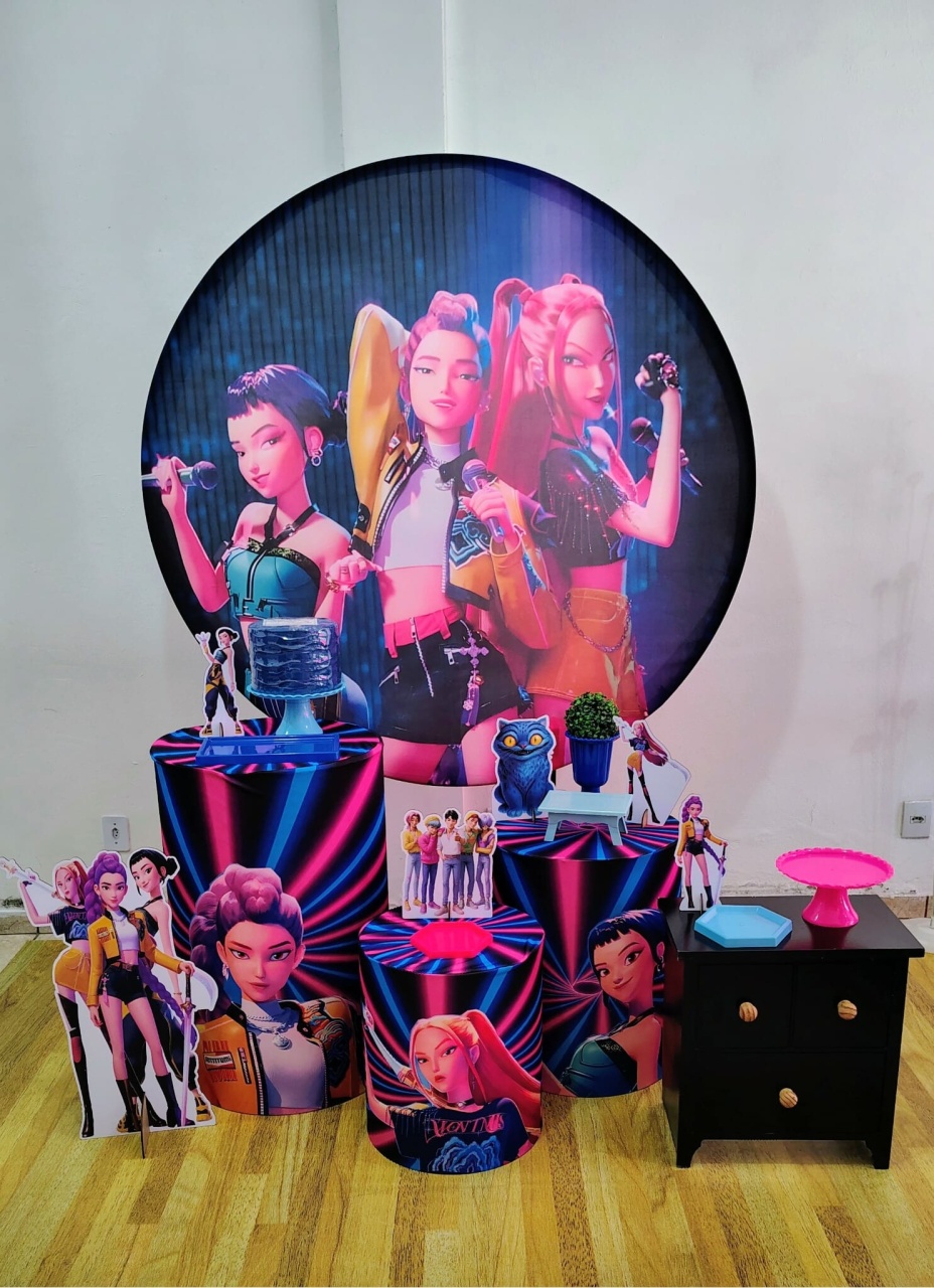 Kit Diamante Guerreiras Kpop - CARLA CHIESA FESTAS