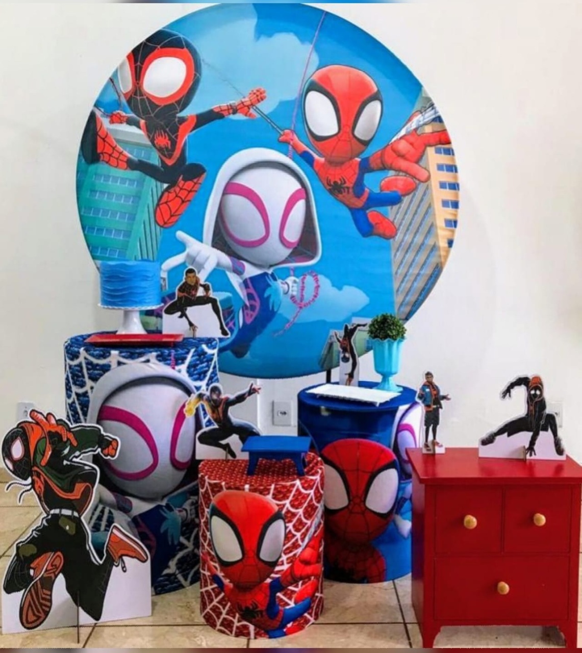 Kit Diamante Spidey E Seus Amigos - CARLA CHIESA FESTAS