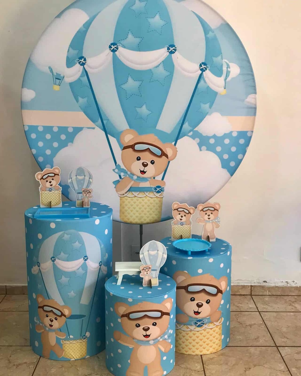 Kit Essencial Urso Baloeiro - CARLA CHIESA FESTAS