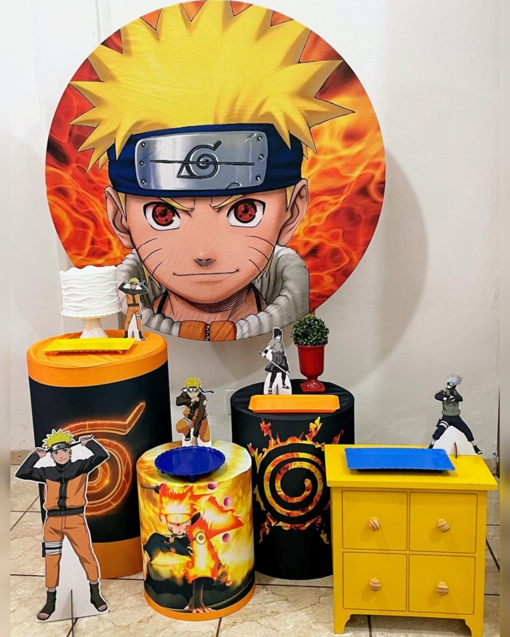 Kit Diamante Naruto  - CARLA CHIESA FESTAS