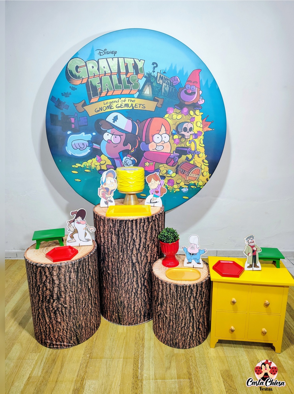 Kit Diamante Gravity Falls - CARLA CHIESA FESTAS