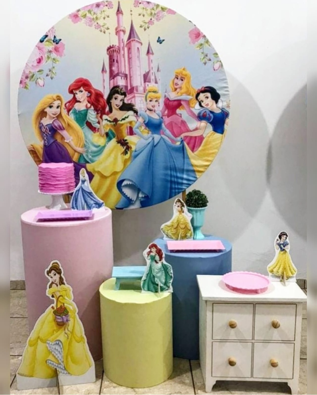 Kit Diamante Princesas Disney - CARLA CHIESA FESTAS