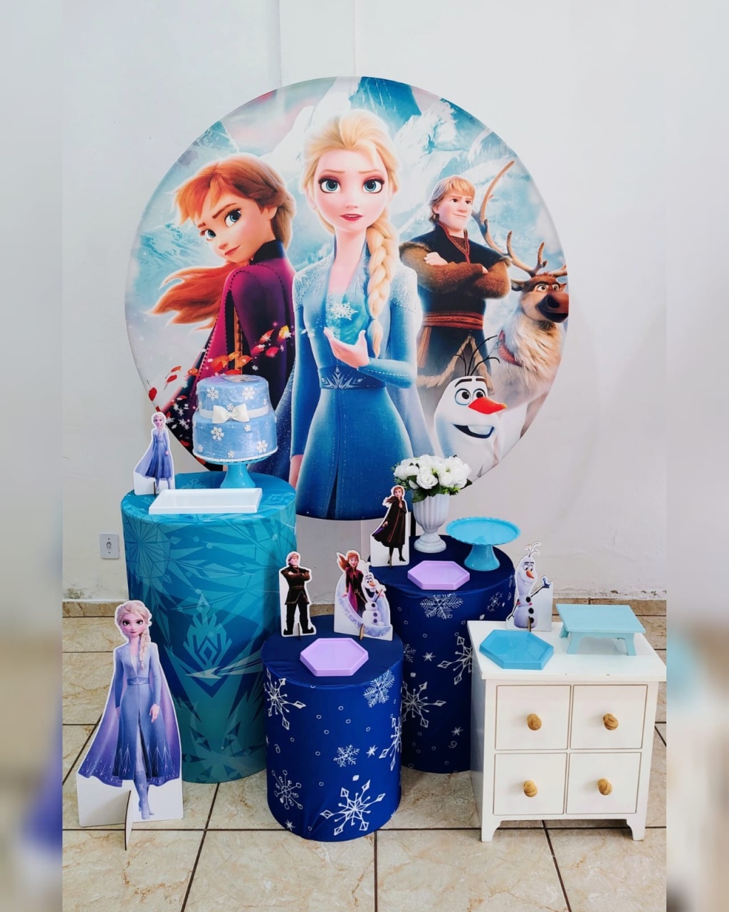 Kit Diamante Frozen  - CARLA CHIESA FESTAS