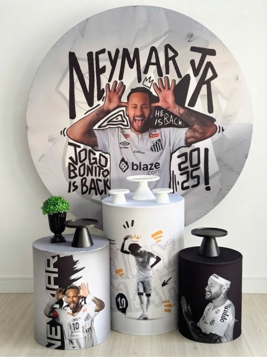 Kit Prata Neymar - CARLA CHIESA FESTAS