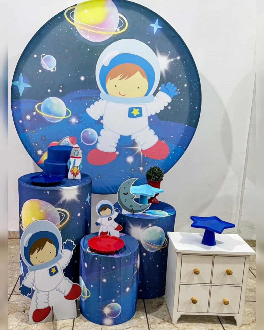 Kit Diamante Astronauta - CARLA CHIESA FESTAS