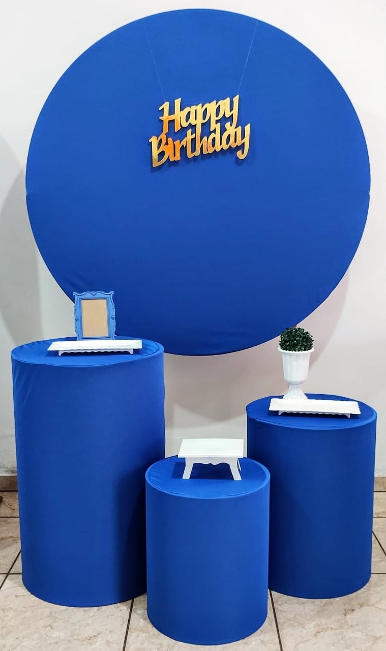 Kit Prata Azul Royal - CARLA CHIESA FESTAS