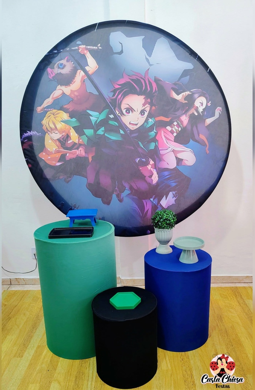 Kit Prata Demon Slayer - CARLA CHIESA FESTAS