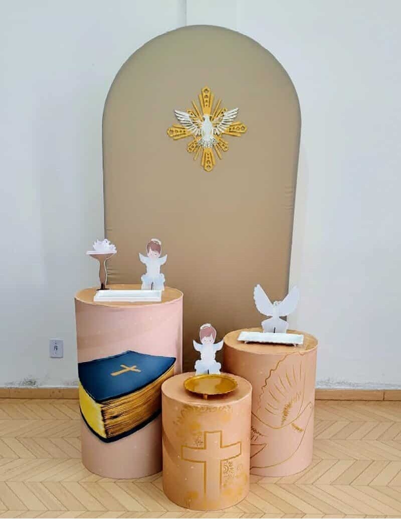 Kit C/ Romano Batizado/Eucaristia - CARLA CHIESA FESTAS