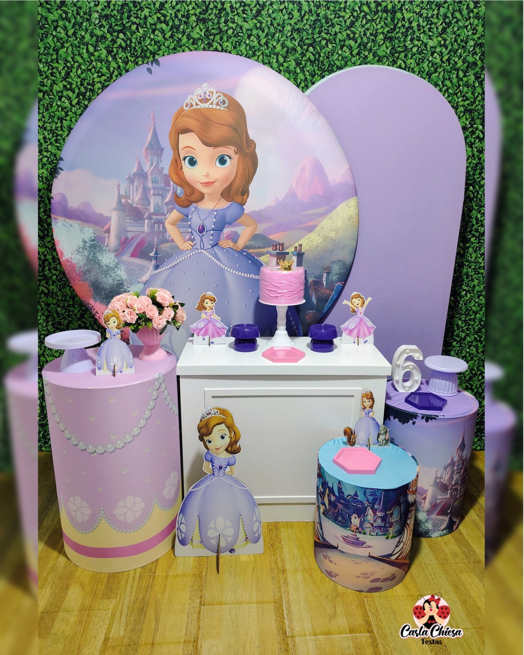 Kit Premium Princesa Sofia - CARLA CHIESA FESTAS