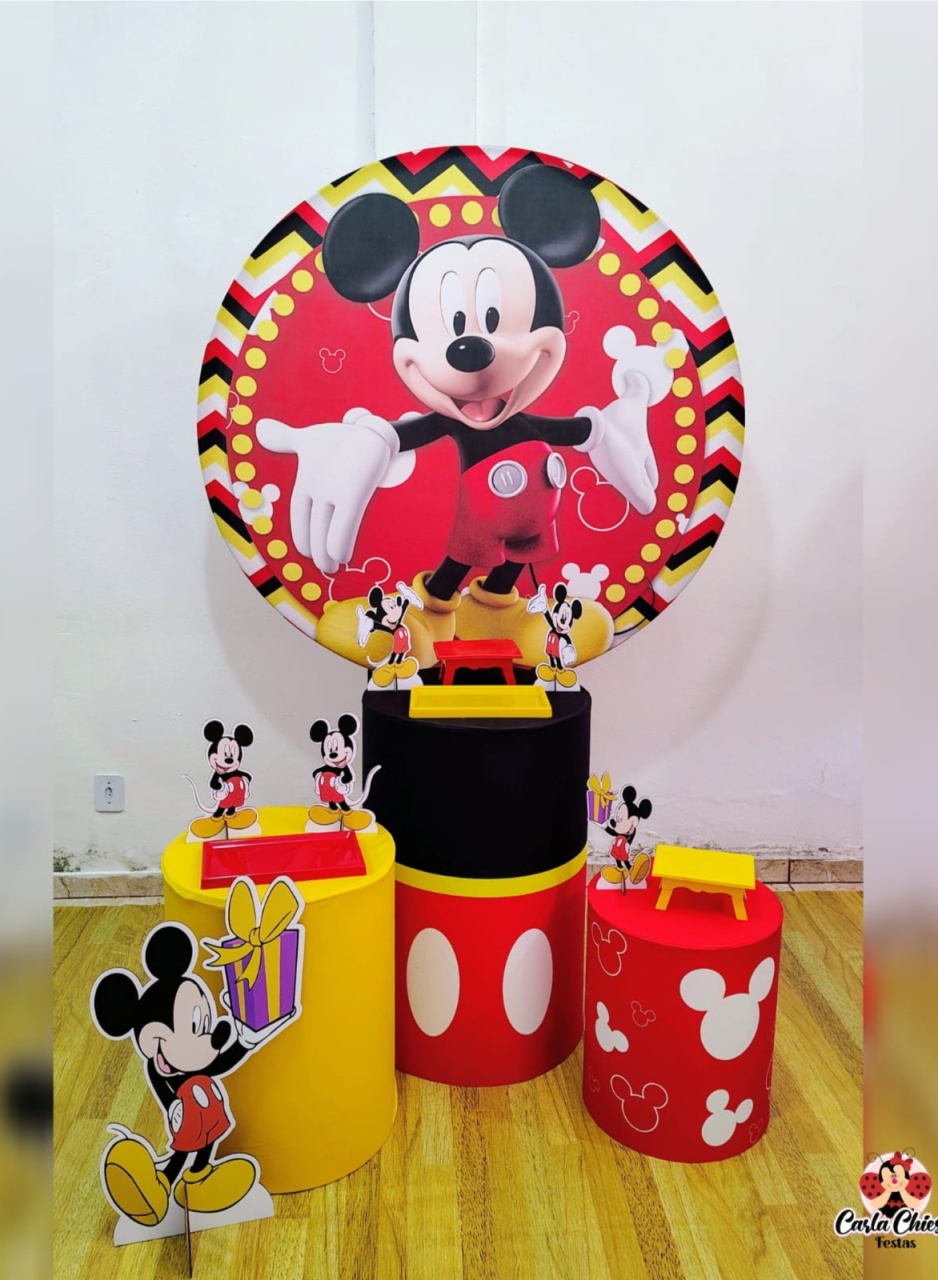 Kit Prata Mickey - CARLA CHIESA FESTAS